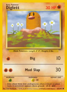 Diglett (BS 47) Base