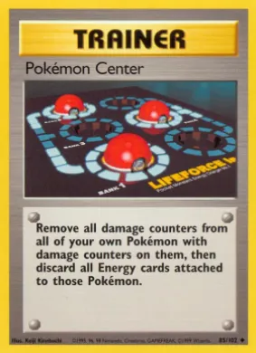 Pokemon Center (BS 85) Base Set
