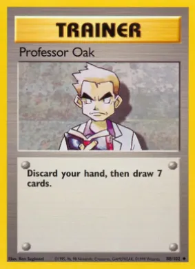 Professor Oak (BS 88) Base Set