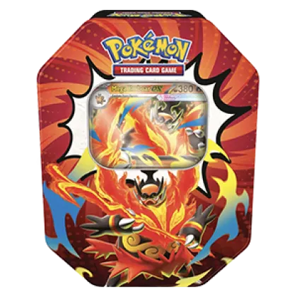 Ascended Heroes Tins: Mega Emboar ex Tin