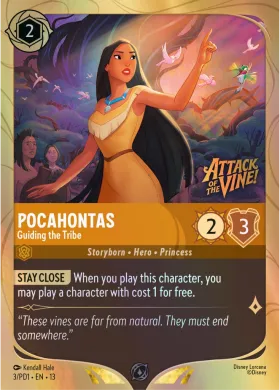 Pocahontas (PD1 3) PD Promo Set