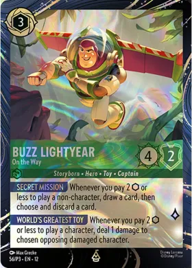 Buzz Lightyear (PR3 56) Promo Set 3