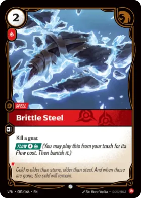 Brittle Steel (VEN VEN-003/166) Vendetta