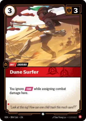 Dune Surfer (VEN VEN-004/166) Vendetta