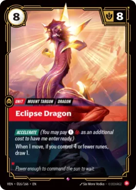 Eclipse Dragon (VEN VEN-016/166) Vendetta