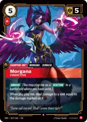 Morgana (VEN VEN-017/166) Vendetta