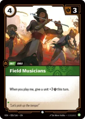 Field Musicians (VEN VEN-026/166) Vendetta