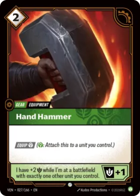 Hand Hammer (VEN VEN-027/166) Vendetta