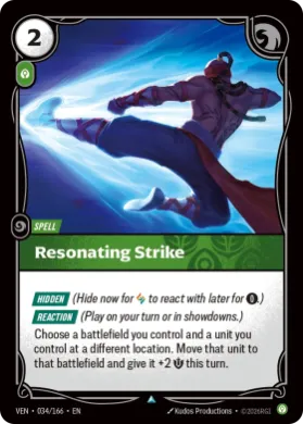 Resonating Strike (VEN VEN-034/166) Vendetta