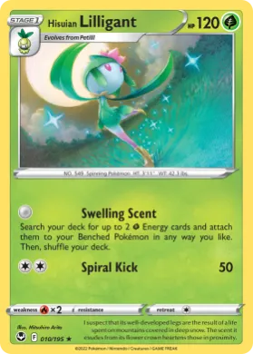 Hisuian Lilligant (SIT 10) Silver Tempest