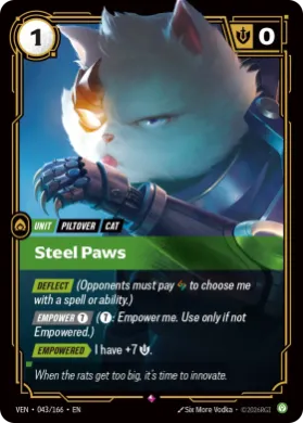 Steel Paws (VEN VEN-043/166) Vendetta