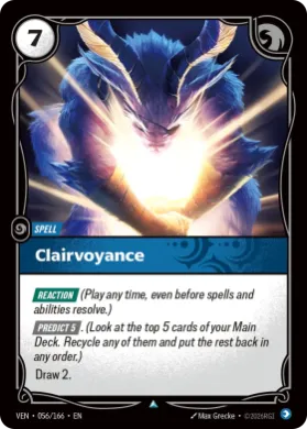 Clairvoyance (VEN VEN-056/166) Vendetta