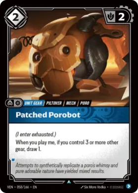 Patched Porobot (VEN VEN-058/166) Vendetta