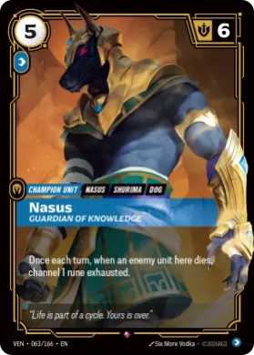 Nasus (VEN VEN-063/166) Vendetta