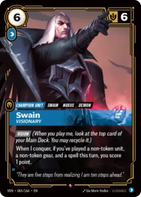 Swain (VEN VEN-065/166) Vendetta