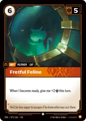 Fretful Feline (VEN VEN-071/166) Vendetta