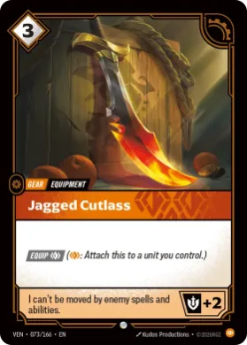 Jagged Cutlass (VEN VEN-073/166) Vendetta