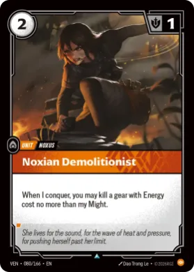 Noxian Demolitionist (VEN VEN-080/166) Vendetta
