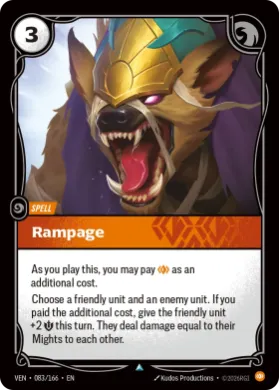 Rampage (VEN VEN-083/166) Vendetta