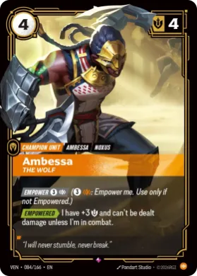 Ambessa (VEN VEN-084/166) Vendetta