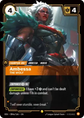 Ambessa (VEN VEN-084a/166) Vendetta
