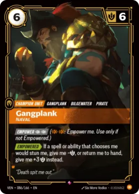 Gangplank (VEN VEN-086/166) Vendetta