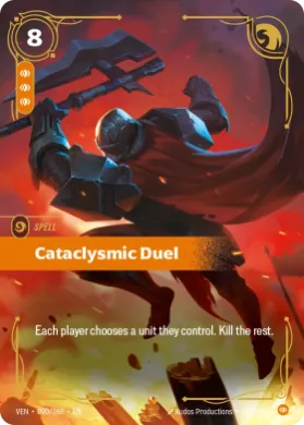 Cataclysmic Duel (VEN VEN-090/166) Vendetta