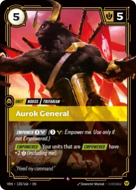 Aurok General (VEN VEN-130/166) Vendetta