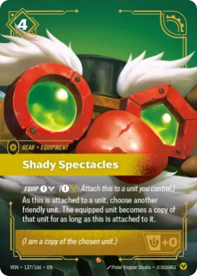 Shady Spectacles (VEN VEN-137/166) Vendetta