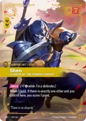 Shen (VEN VEN-138/166) Vendetta