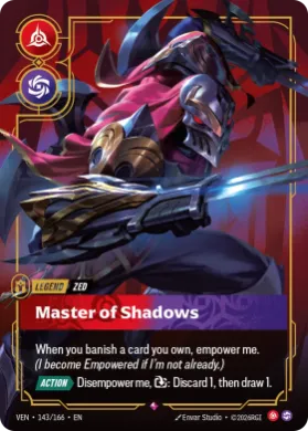Zed (VEN VEN-143/166) Vendetta