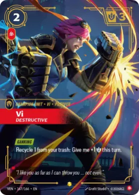 Vi (VEN VEN-167/166) Vendetta