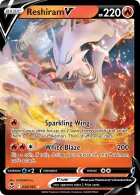 Reshiram V (SIT 24) Silver Tempest