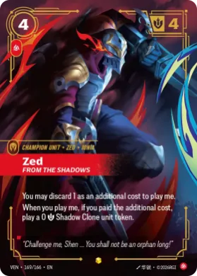 Zed (VEN VEN-169/166) Vendetta