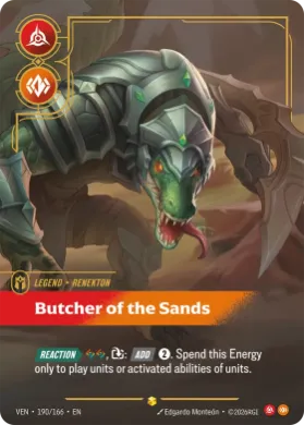 Renekton (VEN VEN-190/166) Vendetta
