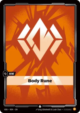 Body Rune (VEN VEN-R04/166) Vendetta