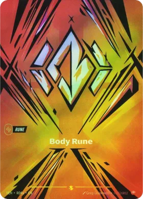 Body Rune (VEN VEN-R04a/166) Vendetta