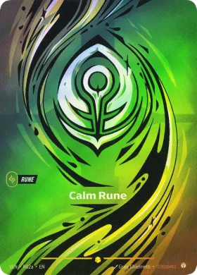 Calm Rune (VEN VEN-R02a/166) Vendetta