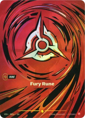 Fury Rune (VEN VEN-R01a/166) Vendetta