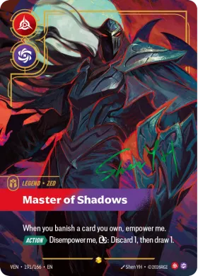 Zed (VEN VEN-191*/166) Vendetta