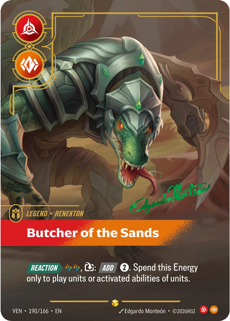 Renekton, Butcher of the Sands