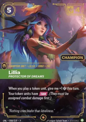 Lillia, Protector of Dreams (UNLX 058) Unleashed: Promos