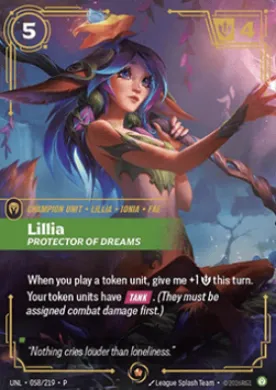 Lillia, Protector of Dreams (UNLX 058) Unleashed: Promos