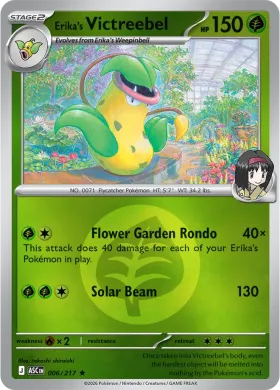 Erika's Victreebel (ASC 6) Ascended Heroes