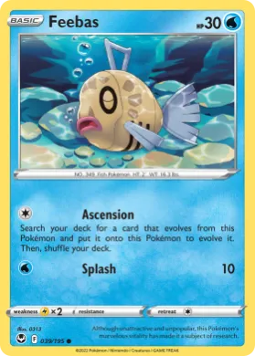 Feebas (SIT 39) Silver Tempest