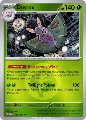 Dustox (ASC 15) Ascended Heroes