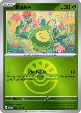Budew (ASC 16) Ascended Heroes
