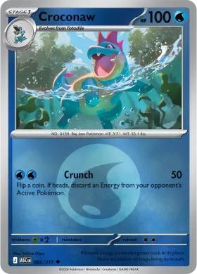 Croconaw (ASC 42) Ascended Heroes