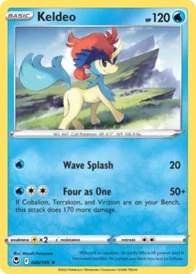 Keldeo (SIT 46) Silver Tempest