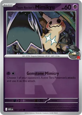 Team Rocket's Mimikyu (ASC 97) Ascended Heroes